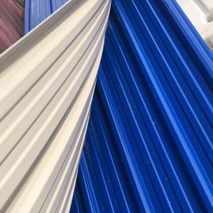 ألواح upvc بديل الصاج المعرج